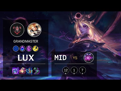 Lux Mid vs Vel'Koz - EUW Grandmaster Patch 11.16