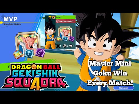 Master Mini Goku Build And Strategy Guide! | DRAGON BALL GEKISHIN SQUADRA