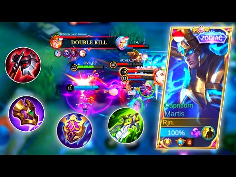 DI VIDEO INI BANYAK KESALAHAN DARI GAMEPLAY MARTIS GW | GAMEPLAY TOP GLOBAL MARTIS INDONESIA - MLBB