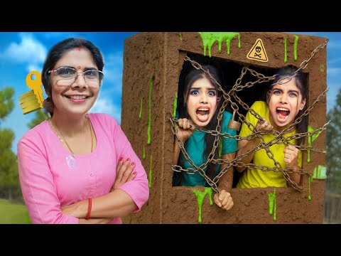 She TRAPPED Us in an UNBREAKABLE Box 📦 Who will escape first? 👀