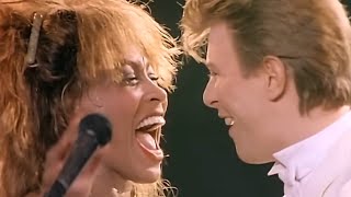 Tina Turner &amp; David Bowie - Tonight 1985 mgREMIX (extended audio and video)