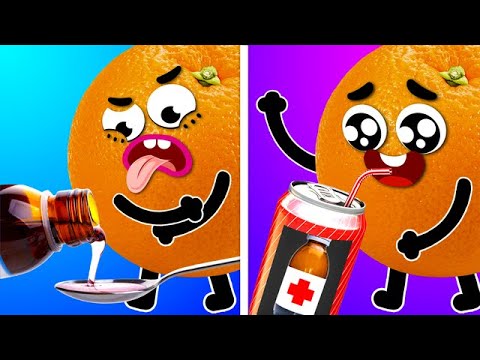 Funny Fruits Tried Popular Hacks || Smart Doodles And Their Adventures - #Doodland 1146