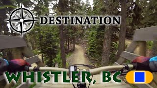 A couple of buddies and I went to Whistler to ride for a week. We spent three days in the bike park and it was glorious. As far as free ride trails, we rode Blue Velvet, Crank it Up, C-More, South Park, Earth Circus, Blueberry Bathtub, and B-Line.
