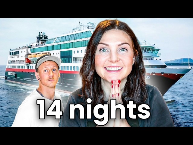 Travel vlog - We Took A Luxury Cruise Along Norway's Stunning Coast (part 1)