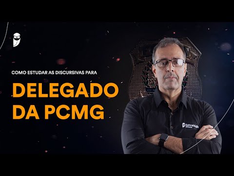 Como estudar as Discursivas para Delegado da PCMG