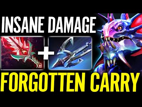 UNKILLABLE OFFLANE Slardar 19Kills With Harpoon + Bloodthorn 3Hits Bash Delete All