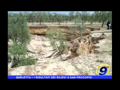 BARLETTA | I risultati dei rilievi a San Procopio