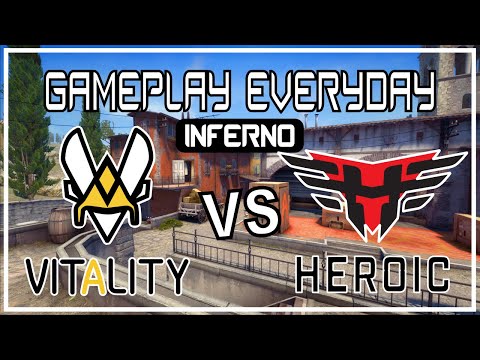 🔥 CS GO - Team Vitality vs Heroic - Inferno - GamePlay (GamePlay EveryDay) 🔥 POV Demos 27/17