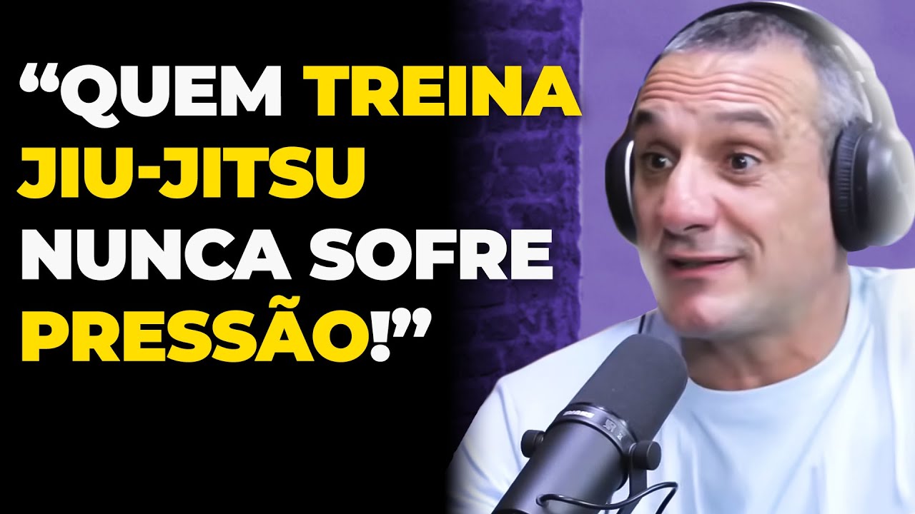 COMO o JIU-JITSU te ensina a LIDAR COM PRESSÃO! (com Casquinha) | PODCAST do MHM