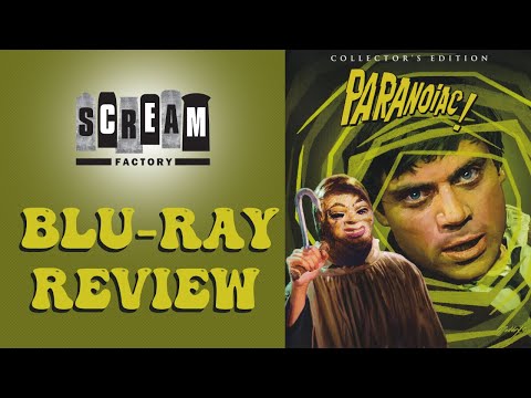 Paranoiac | Scream Factory Blu-ray & Movie Review | Pajama Theater