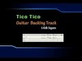 Tico Tico Guitar Backing Track 168-bpm