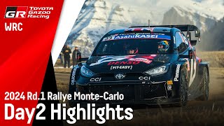 TGR-WRT 2024 Rallye Monte-Carlo: Day 2 Highlights
