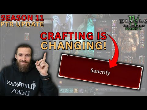 HUGE Changes Coming To Upgrading Your Gear In Diablo 4 Season 11!