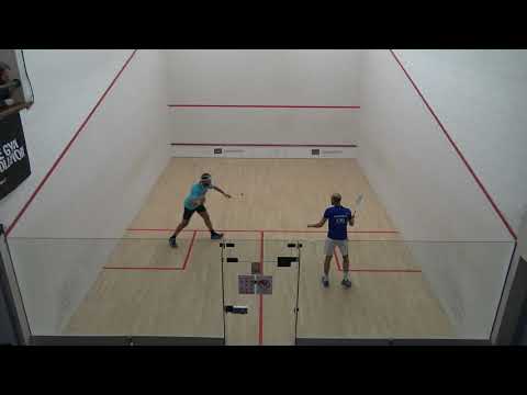 Norfolk squash Exhibition - Marwen El Shorbagy v Mohammed El Shorbagy game 1