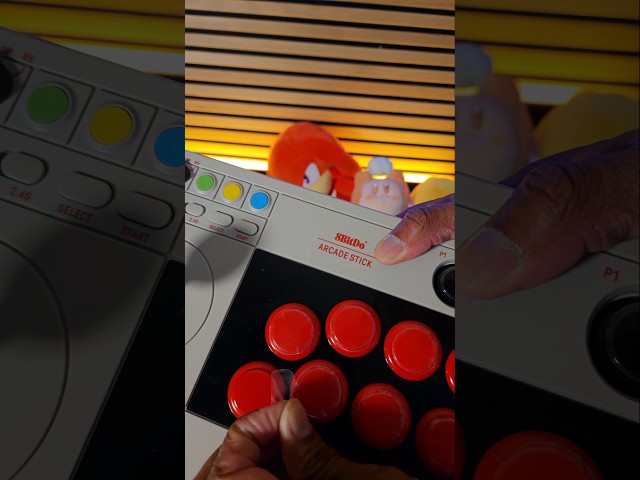 Vídeo relacionado con co2CREA Duro Viajar Caja Estuche Funda para Cable 8bitdo Arcade Stick y USB, la Funda Protectora es Compatible con el Controlador inalámbrico 8bitdo Ultimate 2.4G(Funda Solo)