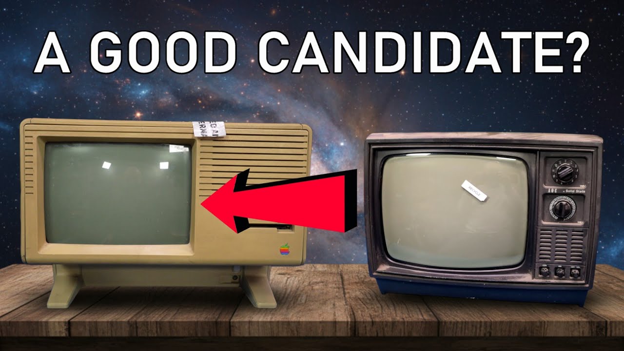 I'm looking for a good CRT for the Apple Lisa