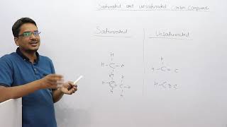 saturated and unsaturated carbon compound class 10 chapter 4  carbon and its compound || part 12