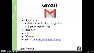 Gmail - Skapa etiketter och filter, arkivera, avancerad sökning, schemalägg mail
