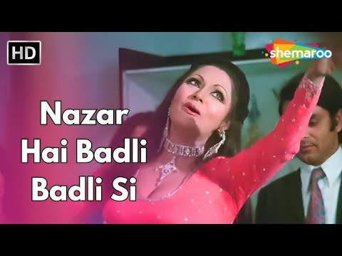 Nazar Hai Badli Badli Si | Maha Badmash (1977) | Mohammad rafi & Asha Bhosle Hit Songs