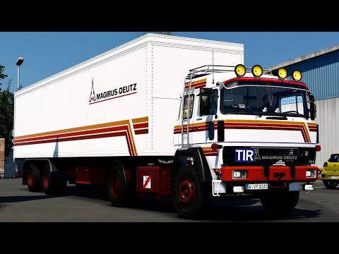 Magirus-Deutz Transeuropa | ETS2 Mods | Euro Truck Simulator 2 Gameplay