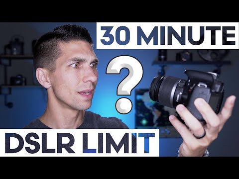 DSLR Recording Limit – Why Does My Camera STOP Recording after 30 Minutes???