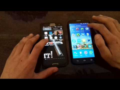 ALCATEL ONETOUCH POP S7 vs Samsung galaxy s3
