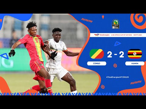 Congo ???? Uganda Highlights - #TotalEnergiesAFCONU20 group stage - MD2