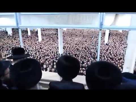 Gerrer Chassidim Celebrate The Wedding Of The Rebbe's Grandson - Adar II 5784