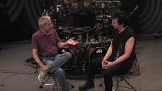 Terry Bozzio - Recording Shakti's Face to face cover with Eduardo Kusdra