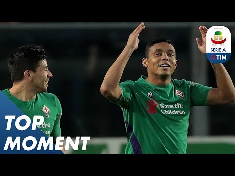 Muriel left footed shot from left side of the box | Atalanta 3-1 Fiorentina | Top Moment | Serie A