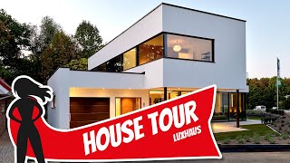 Modern luxury villa in the Bauhaus style - model h