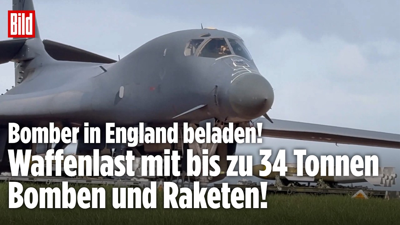 IRAN-KRIEG: HIER verladen US-Bomber die Mullah-Bomben! Militärflugzeuge starten Richtung Naher Osten