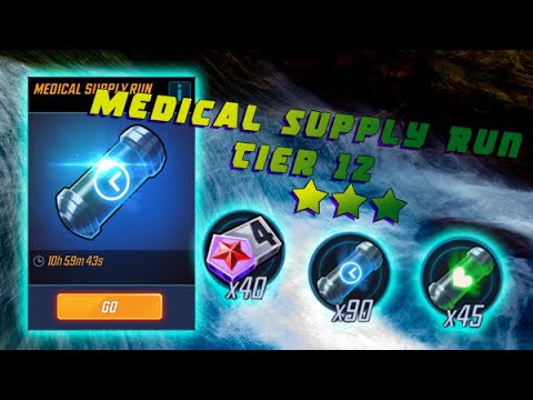 Medical Supply Run Tier 12 - 3 Star - MARVEL Strike Force - MSF