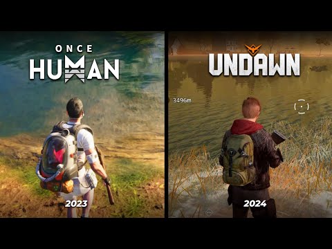 Once Human vs Undawn - Details and Physics Comparison
