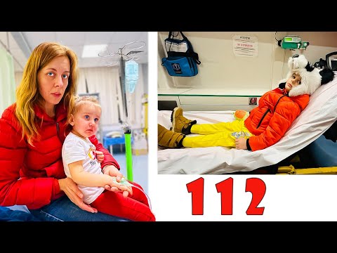 🏥 Mihaela cries during INJECTION 💉 Urgently to the HOSPITAL by AMBULANCE 🚑