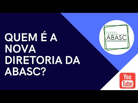 Live ABASC - Quem é a nova diretoria?