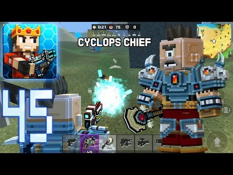 Pixel Gun 3D - Battle Royale Gameplay Part 45 - Cyclops Chief