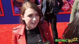 Brianna Denski Interview at Wonder Park Premiere video