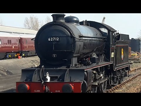 LNER D49 "Morayshire" (62712) at Bo'ness & Kinneil Railway | Steam Train Ride
