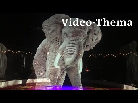 Deutsch lernen mit Videos | Hologramme als Zirkustiere | mit deutschen Untertiteln