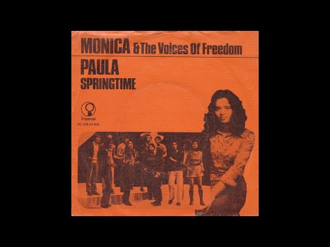 Monica and the Voices of Freedom - Paula (Nederbeat / pop) | (Den Haag) 1972