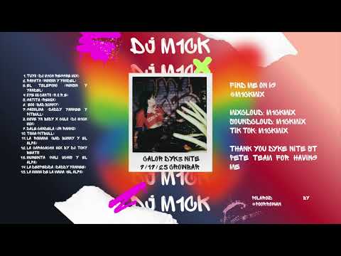 DJ M1CK CALOR DŸKE NITE (FULL SET) 9.19 Crowbar TAMPA FL