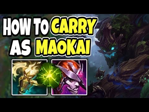 CHALLENGER PLAYER DOMINATES WITH MAOKAI SUPPORT | MAOKAI SUPPORT | 13.22 League of Legends
