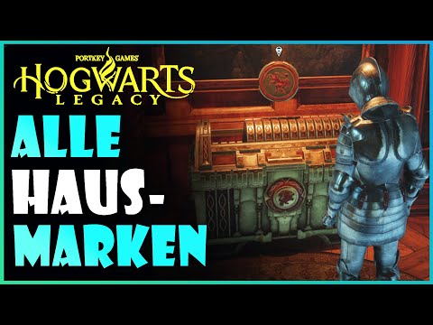 Alle 16 Hausmarken in Hogwarts Legacy - Besonderes Outfit - Fundorte - Lösung - Deutsch - ReUpload