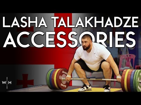 140kg Muscle Snatch | Strongest Weightlifter in the World Heavy Accessories | Lasha Talakhadze