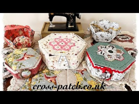 Making Fabric Boxes with @juliacrosspatch3391