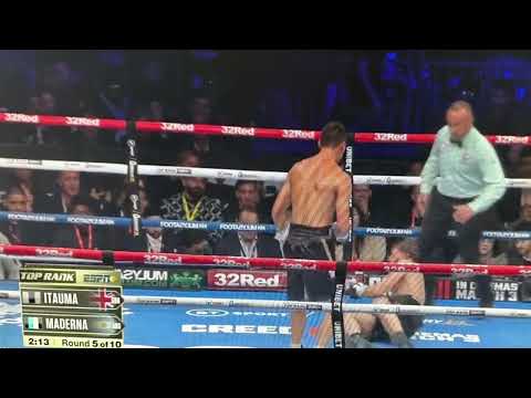 Karol Itauma Knocked Out By Ezequiel Maderna