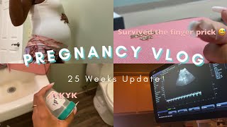 VLOG: Glucose Test, Trying to get A 3D Ultrasound With A Stubborn Baby...... | Armani Wells