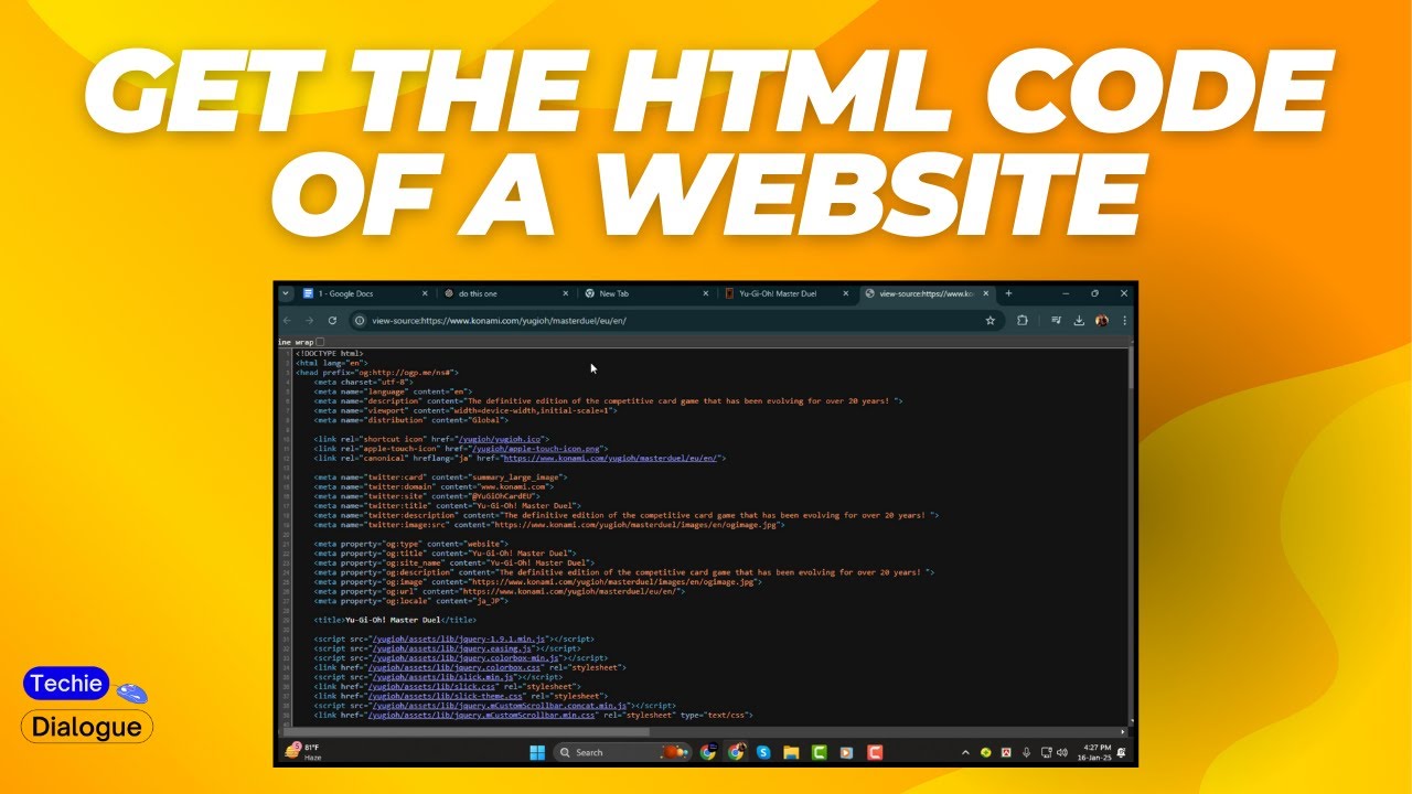How to Get the HTML Code of a Website - Quick Tutorial {2025}