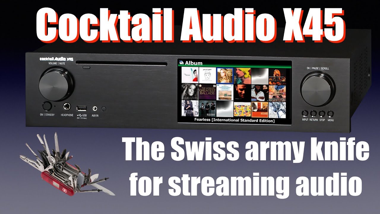 video Music Server Cocktail Audio X45 chính hãng 0
